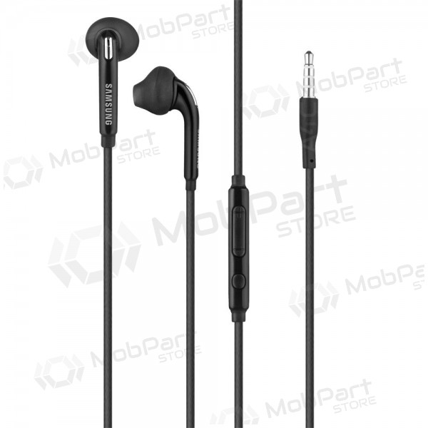 Samsung G920F Galaxy S6 (EO-EG920BB) 3,5mm headset (svart) (original)