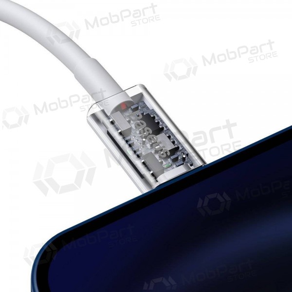 Kabel Baseus Superior Type-C - Lightning PD 20W 0.25m (vit) CATLYS-02