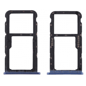 Huawei Mate 10 Lite SIM korthållare (blå) (service pack) (original)