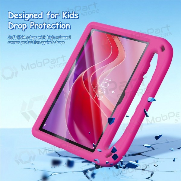 Apple iPad 10.9 2022, iPad 11 2025 fodral - Dux Ducis Puff (rosa)