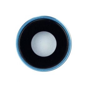 Apple iPhone XR kamera lins (blå) (med ram)