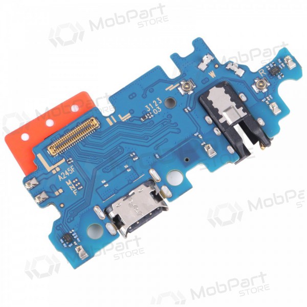 Samsung A245 Galaxy A24 4G laddarkontakt och mikrofon med flex (service pack) (original) Samsung A245 Galaxy A24 4G laddarkontakt och mikrofon med flex (service pack) (original)