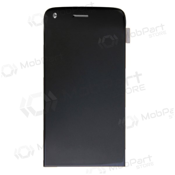 LG H850 G5 skärm (med ram) (svart) (service pack) (original)
