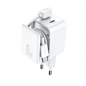 Laddare Joyroom JR-TCL05 45W 2xUSB-C vit