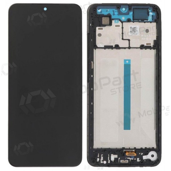 Ekranas Xiaomi Redmi A5 (Short Flex)med lietimui jautriu stikliuku och rėmeliu Black original (service pack)