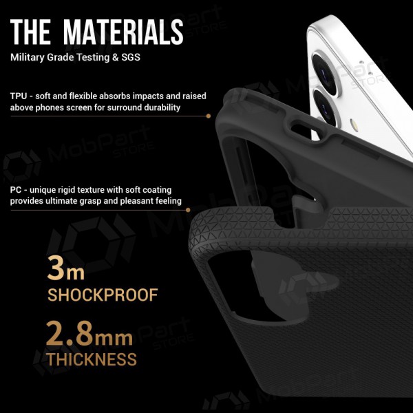 Mobilskal / fodral Perfectionists Triangle Case Samsung S721 S24 FE svart Mobilskal / fodral Perfectionists Triangle Case Samsung S721 S24 FE svart