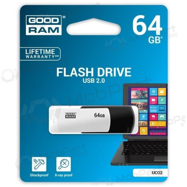 USB-minne GOODRAM UCO2 64GB USB 2.0