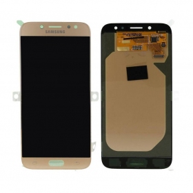 Samsung J730F Galaxy J7 (2017) skärm (guld) (service pack) (original)