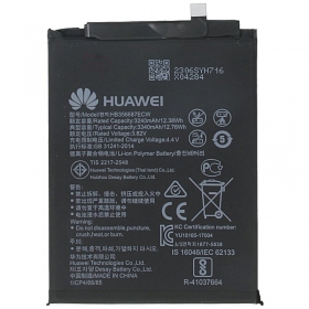 Huawei Mate 10 Lite / Nova 2 Plus / P30 Lite / Honor 7X (HB356687ECW) batteri / ackumulator (3340mAh) (service pack) (original)