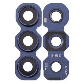 Samsung A356 A35 kamera lins med ram Awesome Navy ORG