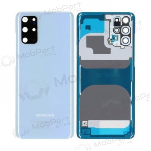 Samsung G985 / G986 Galaxy S20 Plus baksida / batterilucka (Cloud Blue) (begagnad grade B, original)