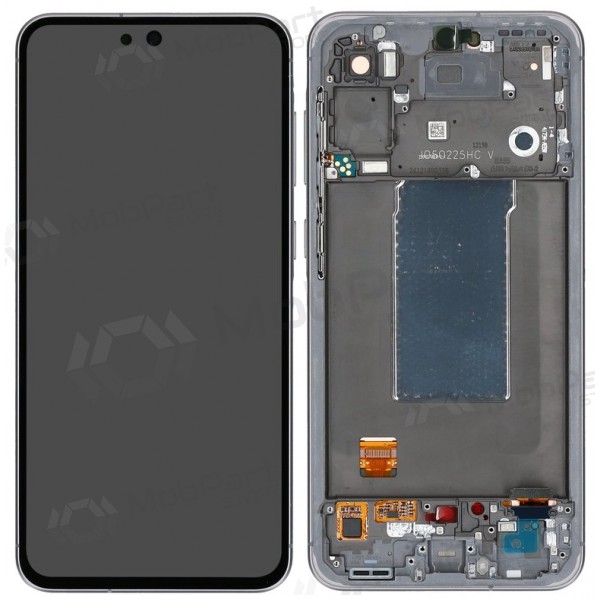 Samsung Galaxy A56 skärm (svart) (med ram) (OLED)