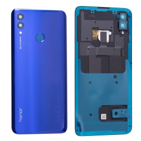 Huawei Honor 10 Lite baksida / batterilucka blå (Sapphire Blue) (begagnad grade B, original)