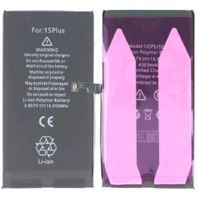 Apple iPhone 15 Plus batteri (Self-Diagnosable) (Premium)