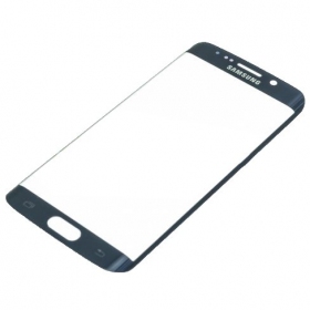 Samsung G925F Galaxy S6 Edge Skärmglass (mörkblå) (for screen refurbishing)