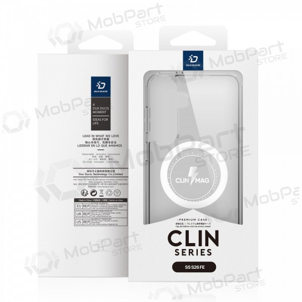 Samsung Galaxy S26 FE fodral - Dux Ducis Clin Magsafe (transparent)