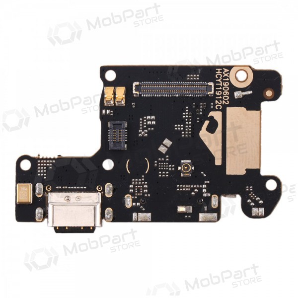 Xiaomi Mi 9T / 9T Pro / Redmi K20 / K20 Pro / F10 laddarkontakt och mikrofon med flex (service pack) (original)