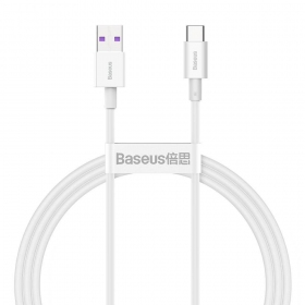 USB kabel Baseus Superior iš USB į Type-C 66W 2.0m vit CATYS-A02