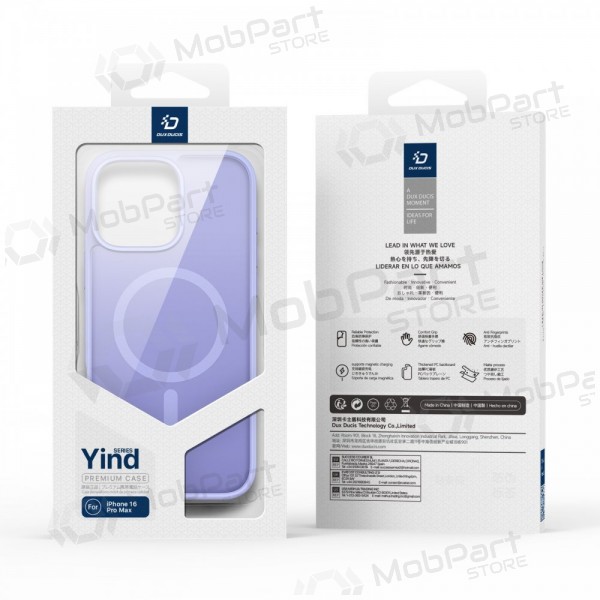 Apple iPhone 16 Pro Max fodral - Dux Ducis Yind (svart)