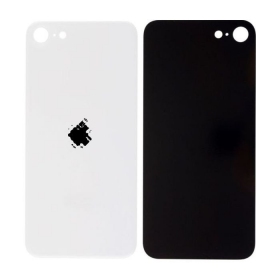 Apple iPhone SE 2020 / SE 2022 bakstycke (vit)