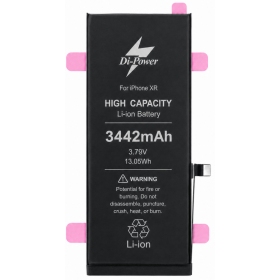 Apple iPhone XR batteri, ackumulator Di-Power 3442 mAh (förstärkt kapacitet)