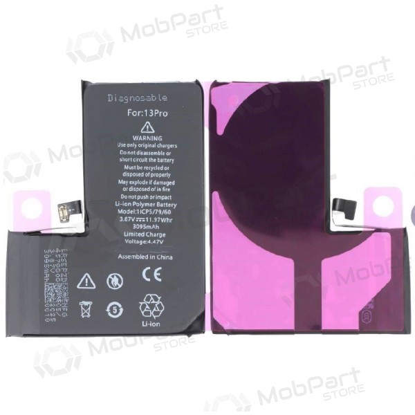 Apple iPhone 13 Pro batteri (Self-Diagnosable) (Premium)