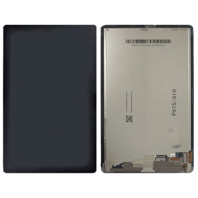 Ekranas Samsung P620/P625 Tab S6 Lite 2024med lietimui jautriu stikliuku Black original (service pack)