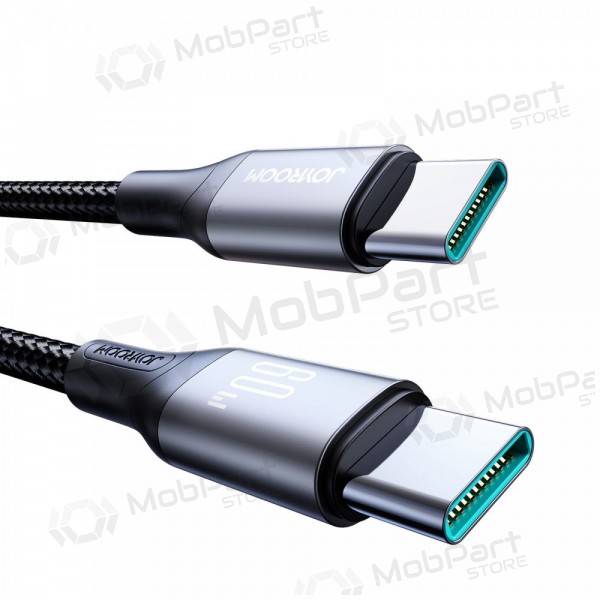 USB kabel Joyroom S-A28 USB-C to USB-C 60W 2.0m svart