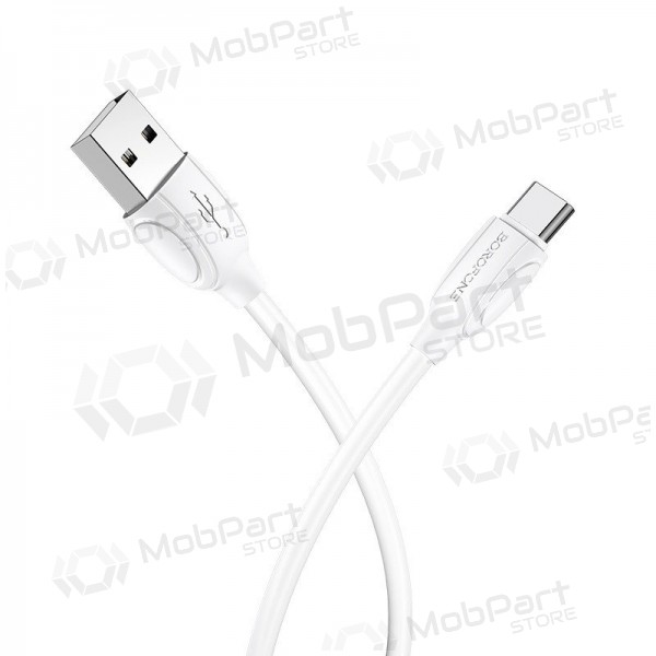 USB kabel Borofone BX19 USB-A to USB-C 1.0m vit
