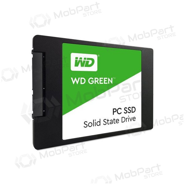 Hårddisk SSD WD Green 480GB (6.0Gb / s) SATAlll 2,5
