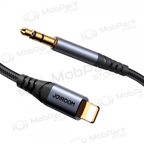 Audio kabel Joyroom SY-A06 Lightning to 3,5mm 1.2m svart