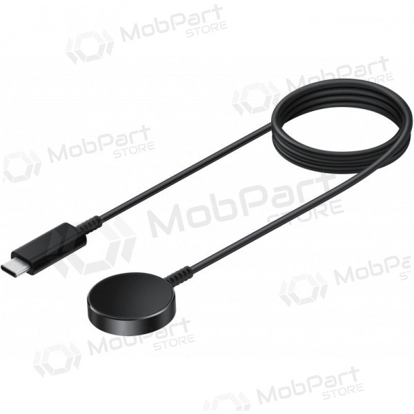Laddare original Samsung Galaxy Watch 5/Watch 5 Pro EP-OR900BBEGWW förpackningen innehåller svart