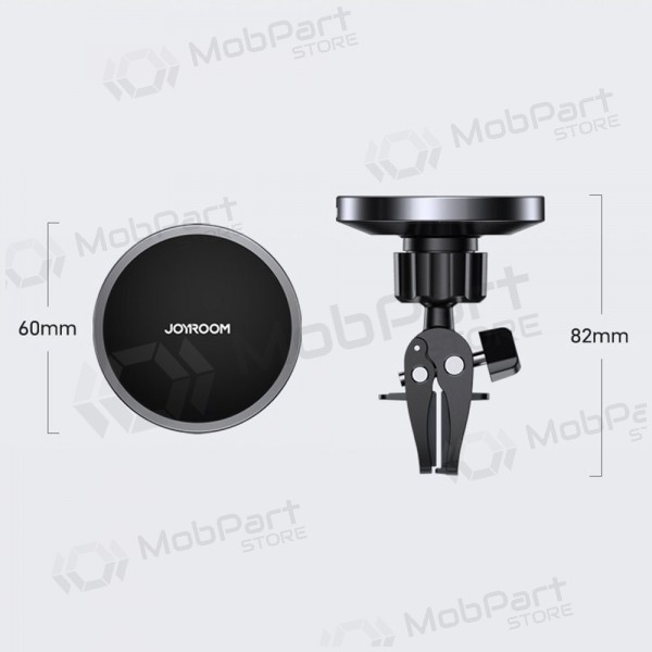 Laddare-laikiklis magnetinis automobilinis Joyroom JR-ZS240 MagSafe 15W svart