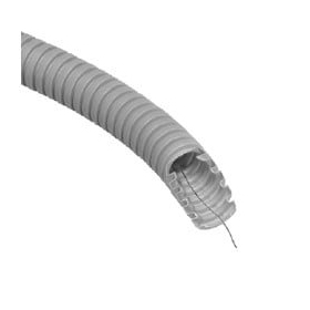 Gofruotas vamzdis grå D20med viela Glob-El GL201W320 (be halogenų, UV atsparus, 320N/5 cm, 50 m)