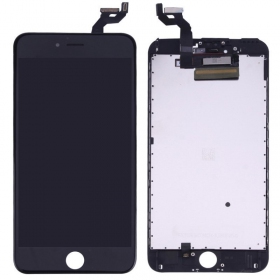 Apple iPhone 6S Plus skärm (svart) (refurbished, original)