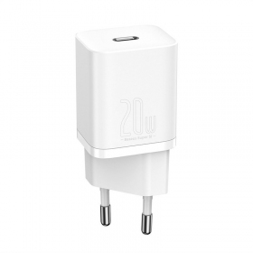 Laddare buitinis Baseus Super Si 20W vit CCSUP-B02