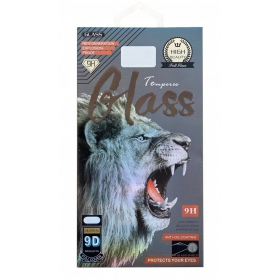 LCD apsauginis stikliukas 9D Curved Full Glue avsedd Xiaomi Redmi Note 14 Pro 5G/Poco X7 svart