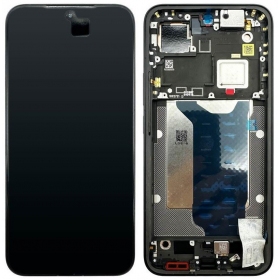 Xiaomi 15T Pro 5G skärm (svart) (med ram) (original)