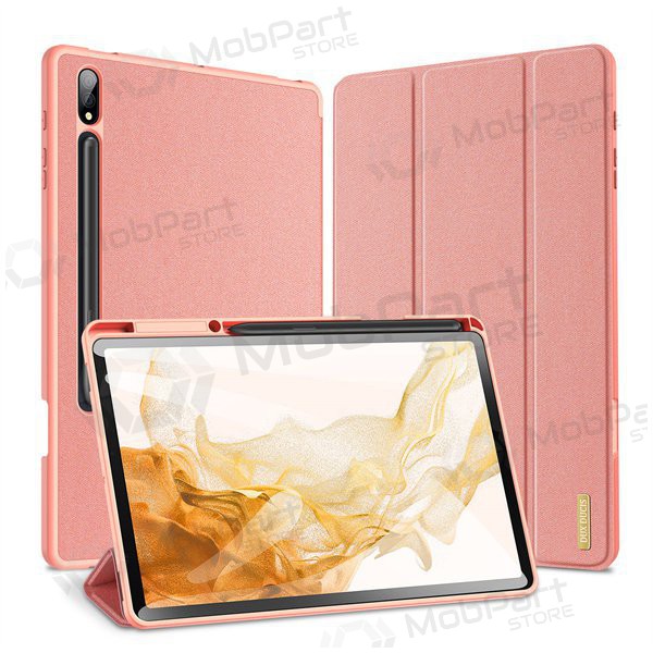 Samsung Galaxy Tab S9 FE+ fodral - Dux Ducis Domo (rosa)