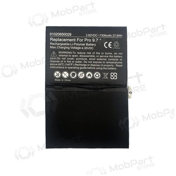 APPLE iPad pro 9.7 batteri / ackumulator (7306mAh)