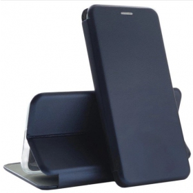 Samsung Galaxy A525 A52 4G / A526 A52 5G / A528 A52s 5G fodral "Book Elegance" (mörkblå)