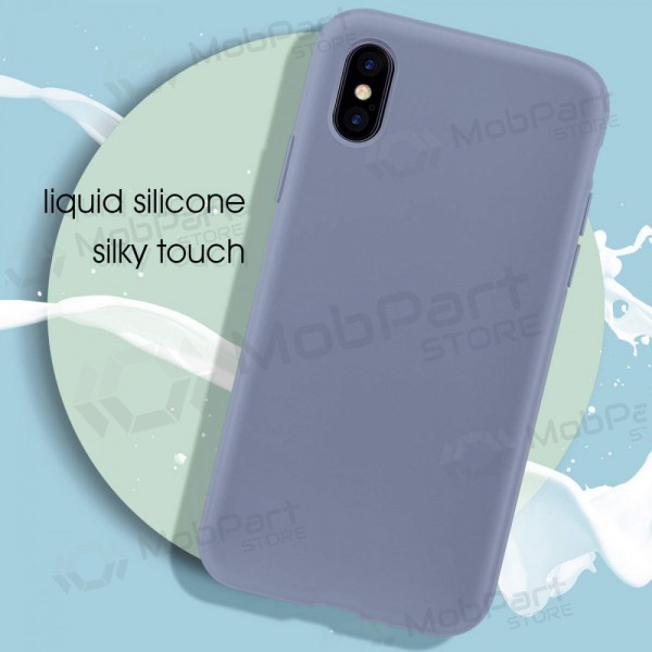 Apple iPhone 11 Pro fodral -Liquid Silicone- 2.0mm (lavendelgrå)