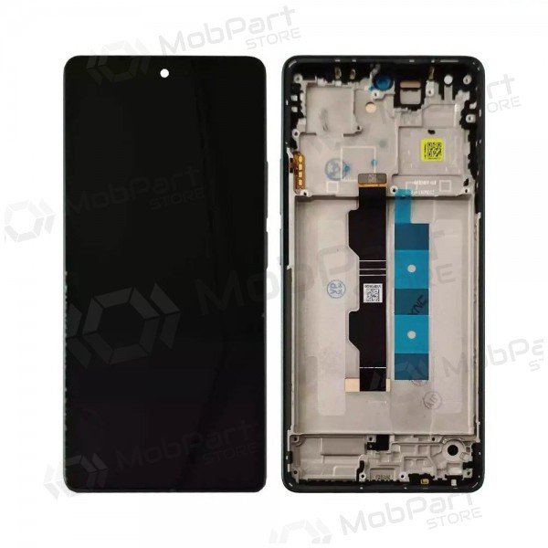 Ekranas Xiaomi Redmi Note 13 4G su lietimui jautriu stikliuku och rėmeliu Mint Green original (service pack)