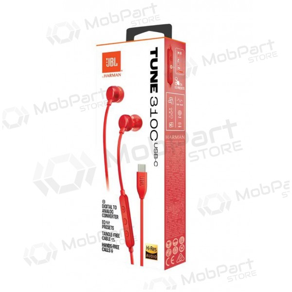 Hörlurar JBL Tune 310C USB-C Hörlurar JBL Tune 310C USB-C