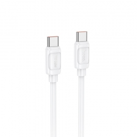 USB-C-kabel Hoco X115 USB-C till USB-C 1 m 240 W vit