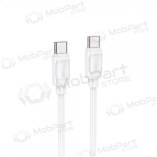 USB-C-kabel Hoco X115 USB-C till USB-C 1 m 240 W vit