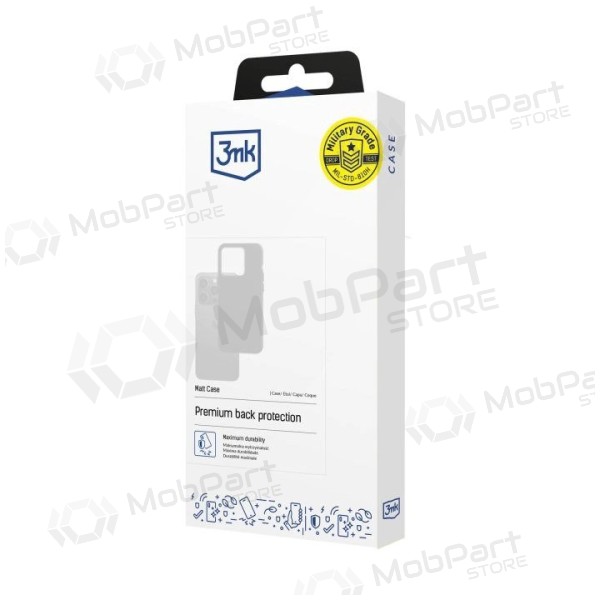 Samsung Galaxy S26 skal - 3MK Matt Case (svart)