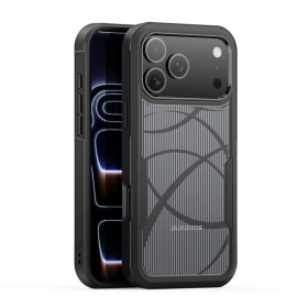 Apple iPhone 17 Pro Max, 18 Pro Max fodral - Dux Ducis Shld - svart (Rhythm Pattern)