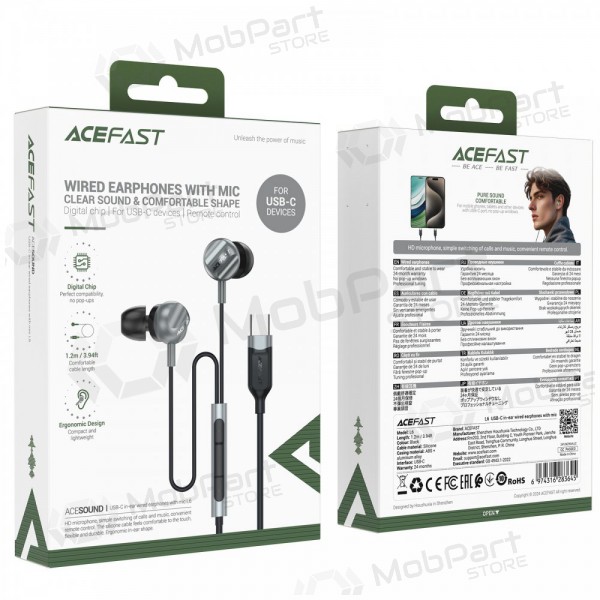 Hörlurar Acefast L6 USB-C Hörlurar Acefast L6 USB-C