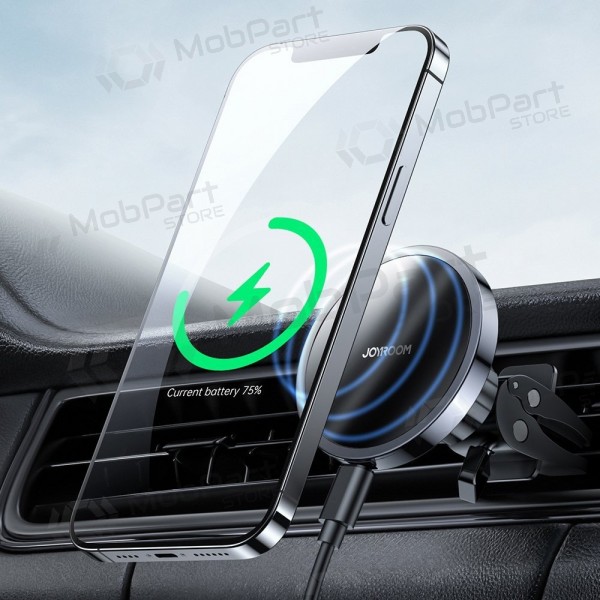 Laddare-laikiklis magnetinis automobilinis Joyroom JR-ZS240 MagSafe 15W svart